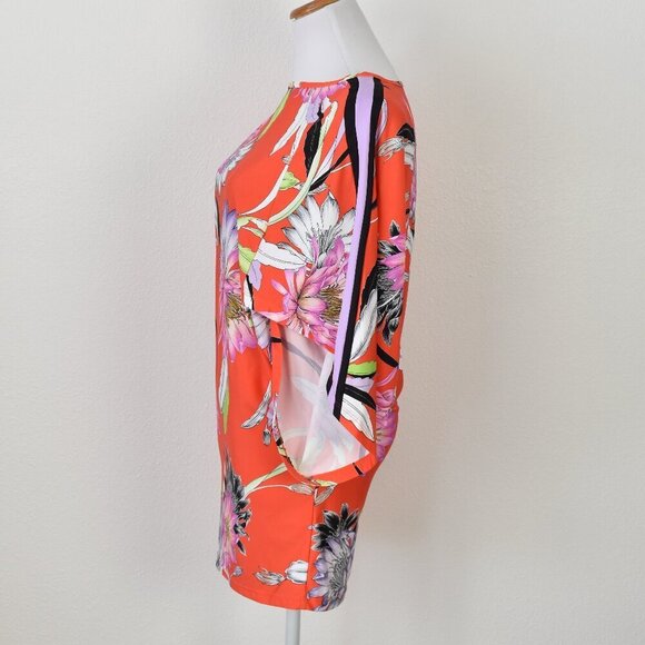 Trina Turk Shangri La Floral Tunic Swim Cover-Up - XS - Picture 5 of 9